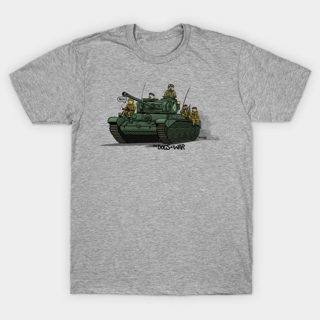 The Dogs of War: Comet T-Shirt by Siegeworks